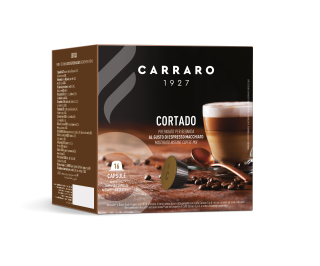 Carraro Cortado - kávékapszula - 16 db/doboz
